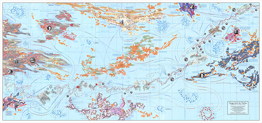 Passage durch den &Uuml;berbau